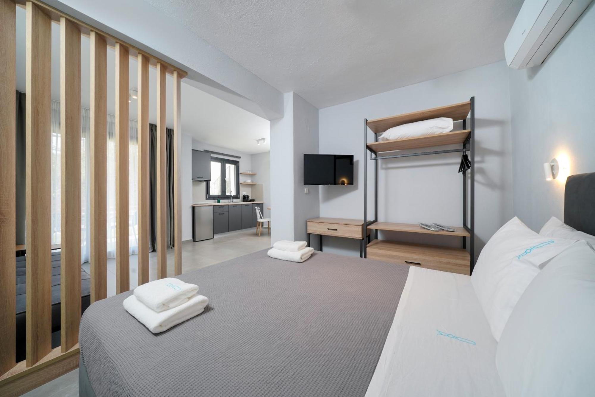 Olive Roots Hotel Skala Rachoni  Bagian luar foto
