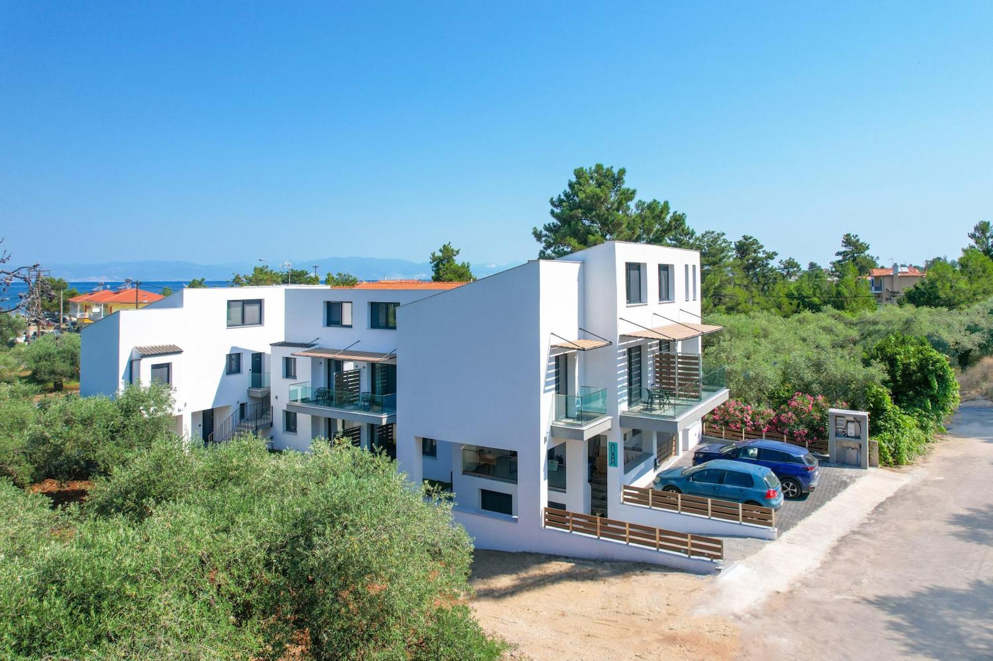 Olive Roots Hotel Skala Rachoni  Bagian luar foto