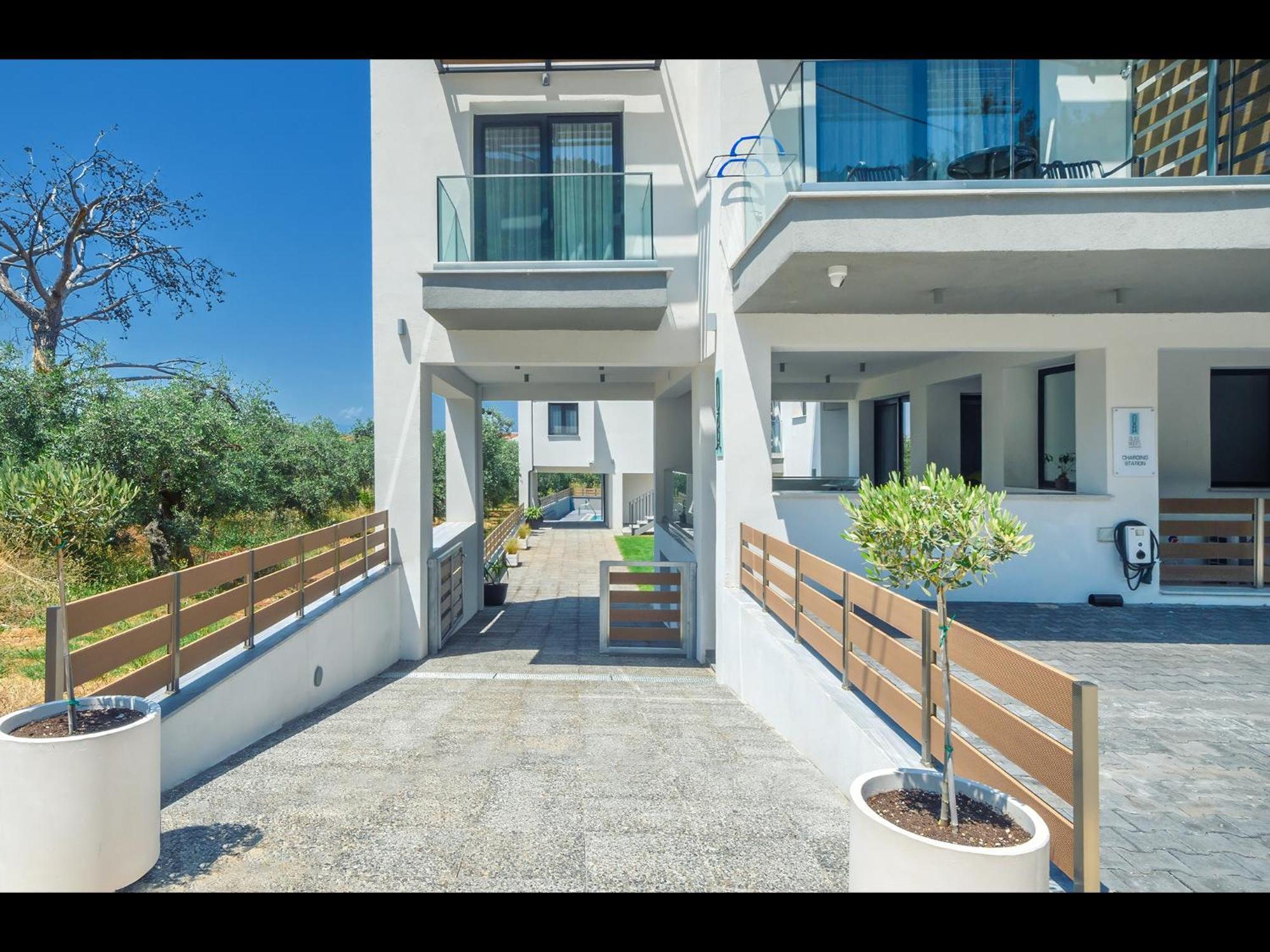 Olive Roots Hotel Skala Rachoni  Bagian luar foto